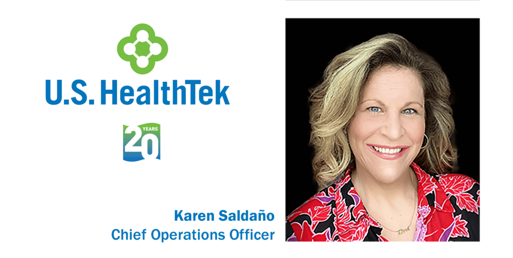 U.S. HealthTek Names Karen Saldaña COO